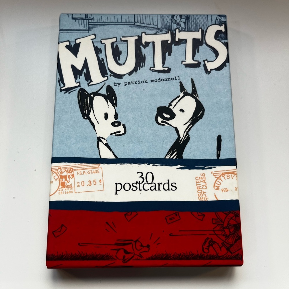 Mutts Postcard Set by Patrick McDonnell